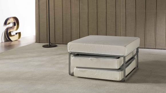 Pouf trasformabile in letto