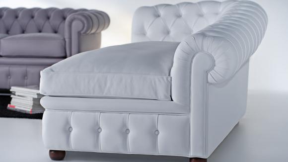 Schienale lavorato a capitonnè
