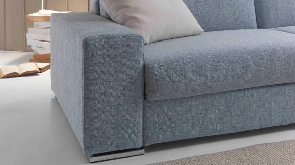 Divano letto con rivestimento e colore a scelta