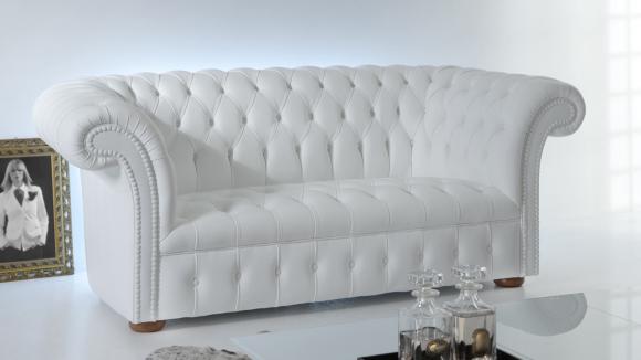 Divani Chester: Divano Old Chester sedile capitonnè