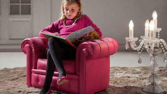 Poltroncina chester disponibile in moltissime colorazioni