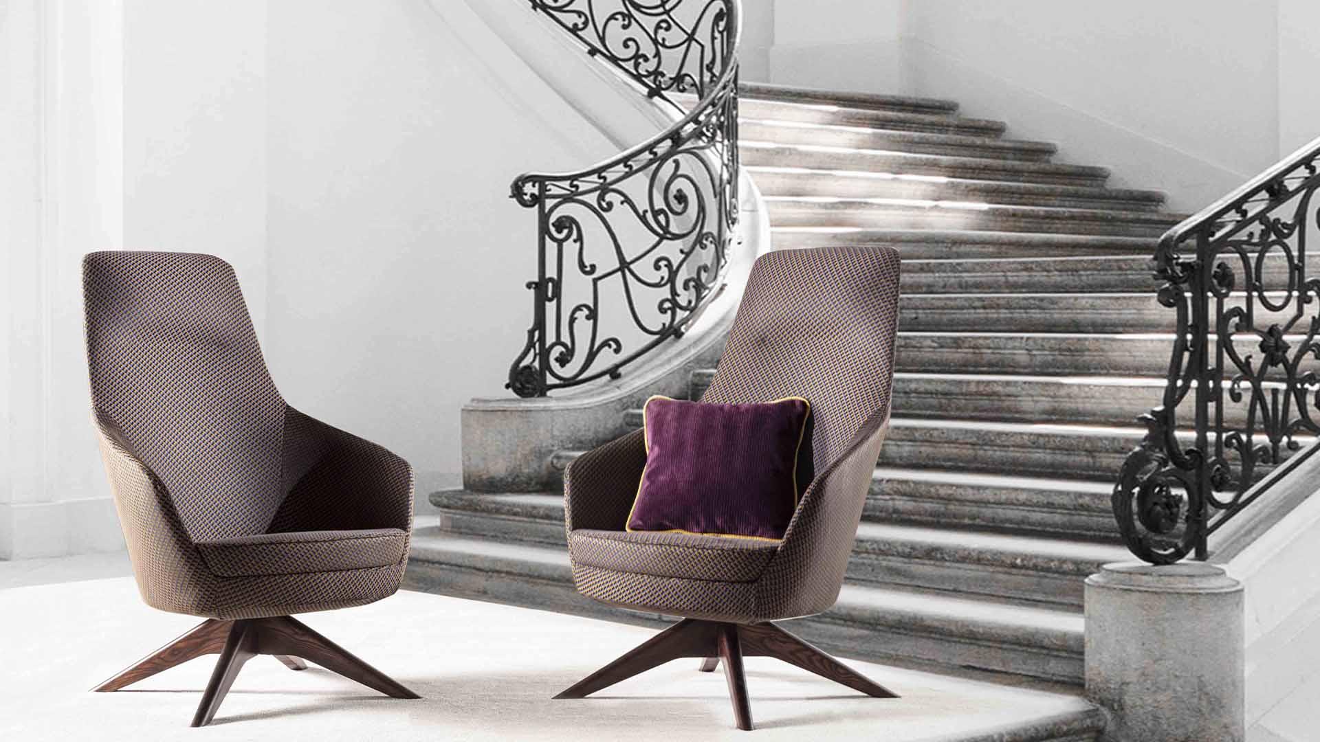 ELLA POLTRONA GIREVOLE, ENTRA IN COLLEZIONE 0